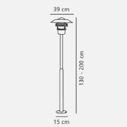 https://design-led.fr/ Vejers 2M Potelet Acier galvanisé E27 IP54 349,90&nbsp;€ 349,90&nbsp;€ 25168031