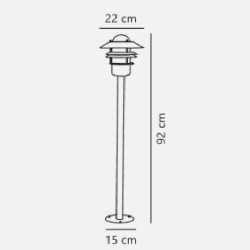 https://design-led.fr/ Blokhus Potelet Cuivre E27 IP54 299,90&nbsp;€ 299,90&nbsp;€ 25078030