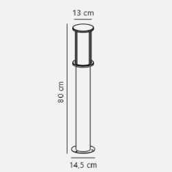https://design-led.fr/ Linton Potelet Acier galvanisé E27 IP54 89,90&nbsp;€ 89,90&nbsp;€ 2218308031