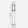 https://design-led.fr/ Linton Potelet Laiton E27 IP54 199,90&nbsp;€ 199,90&nbsp;€ 2218308035