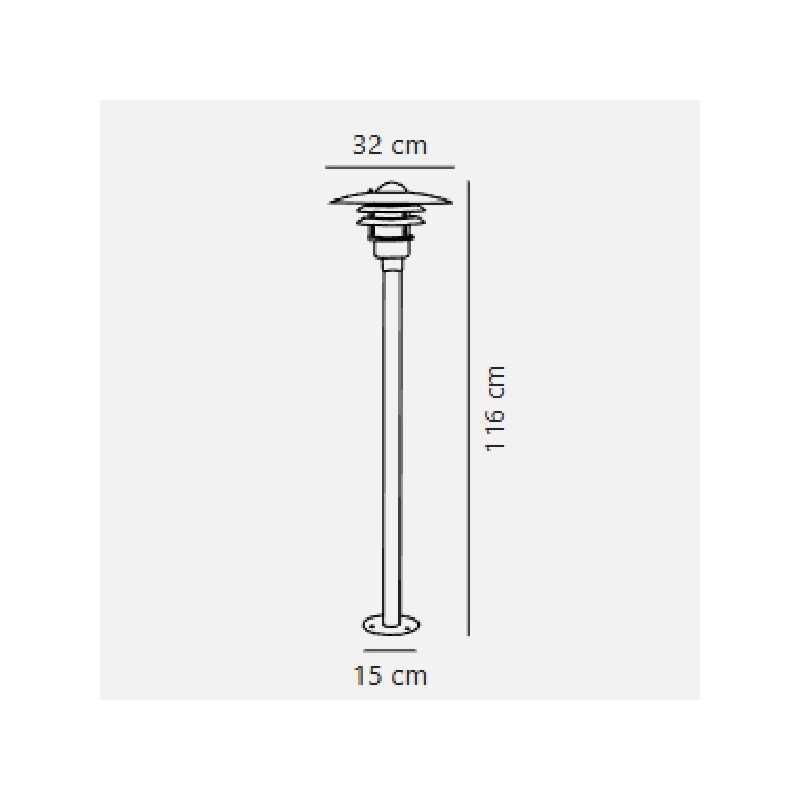 https://design-led.fr/ Lonstrup 32 Potelet Noir E27 IP44 134,90&nbsp;€ 134,90&nbsp;€ 71428003