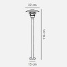 https://design-led.fr/ Lonstrup 32 Potelet Noir E27 IP44 134,90&nbsp;€ 134,90&nbsp;€ 71428003