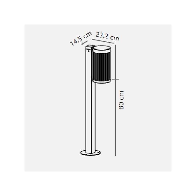 https://design-led.fr/ Coupar Potelet Noir E27 IP54 79,90&nbsp;€ 79,90&nbsp;€ 2218088003