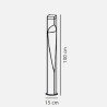 https://design-led.fr/ Concordia Potelet Anthracite GU10 IP44 159,90&nbsp;€ 159,90&nbsp;€ 49018050