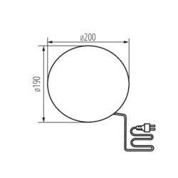https://design-led.fr/ Luminaire extérieur imitation pierre STONO Ø 200mm1xE27 39,80&nbsp;€ 39,80&nbsp;€ 24654