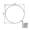 https://design-led.fr/ Luminaire extérieur imitation pierre STONO Ø 390mm1xE27 94,90&nbsp;€ 94,90&nbsp;€ 36591