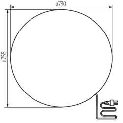 https://design-led.fr/ Luminaire extérieur imitation pierre STONO Ø 780mm1xE27 236,50&nbsp;€ 236,50&nbsp;€ 36594