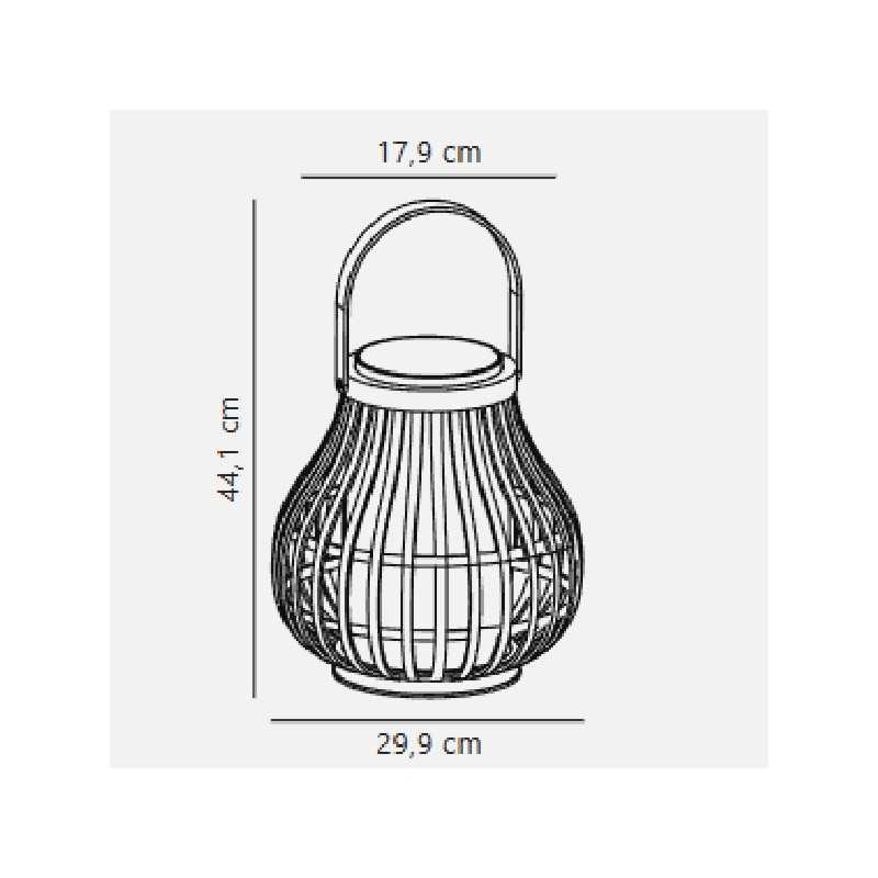 https://design-led.fr/ Leo Luminaire nomade Bambou solaire. Batterie Lithium rechargeable 2700k 3.5W 129,00&nbsp;€ 129,00&nbsp;€ 2...