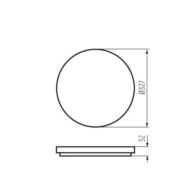 https://design-led.fr/ Plafonnier LED VARSO détecteur Ø327 36W 4000K 82,90&nbsp;€ 82,90&nbsp;€ 26985
