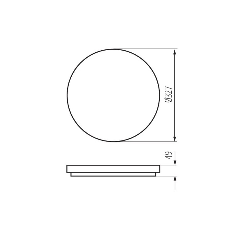 https://design-led.fr/ Plafonnier LED VARSO détecteur Ø327 24W 4000K 64,00&nbsp;€ 64,00&nbsp;€ 26984