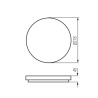 https://design-led.fr/ Plafonnier LED VARSO Ø278 18W 4000K 41,80&nbsp;€ 41,80&nbsp;€ 26441