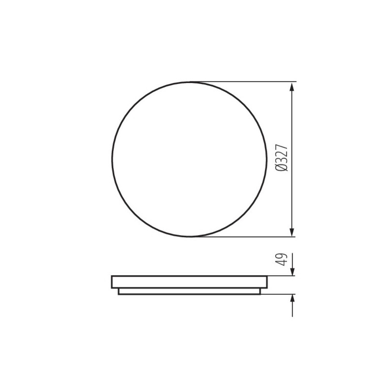 https://design-led.fr/ Plafonnier LED VARSO Ø327 24W 4000K 50,20&nbsp;€ 50,20&nbsp;€ 26445