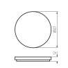 https://design-led.fr/ Plafonnier LED VARSO Ø327 36W 4000K 59,60&nbsp;€ 59,60&nbsp;€ 26448