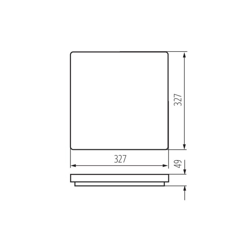 https://design-led.fr/ Plafonnier LED VARSO 327 x 327 24W 4000K 53,20&nbsp;€ 53,20&nbsp;€ 26447