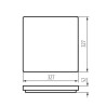https://design-led.fr/ Plafonnier LED VARSO 327 x 327 36W 4000K 67,30&nbsp;€ 67,30&nbsp;€ 26449