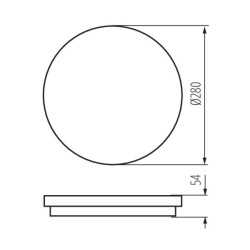 https://design-led.fr/ Plafonnier LED STIVI détecteur Ø280 24W 4000K 67,40&nbsp;€ 67,40&nbsp;€ 35001