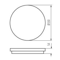 https://design-led.fr/ Plafonnier LED STIVI Ø330 36W 4000K 63,30&nbsp;€ 63,30&nbsp;€ 35002