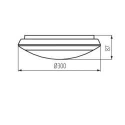 https://design-led.fr/ Plafonnier LED DABA détecteur Ø300 16W 4000K blanc 64,80&nbsp;€ 64,80&nbsp;€ 19062