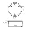 https://design-led.fr/ Plafonnier JURBA 2xE27 Ø285 nickel satiné 55,00&nbsp;€ 55,00&nbsp;€ 8980
