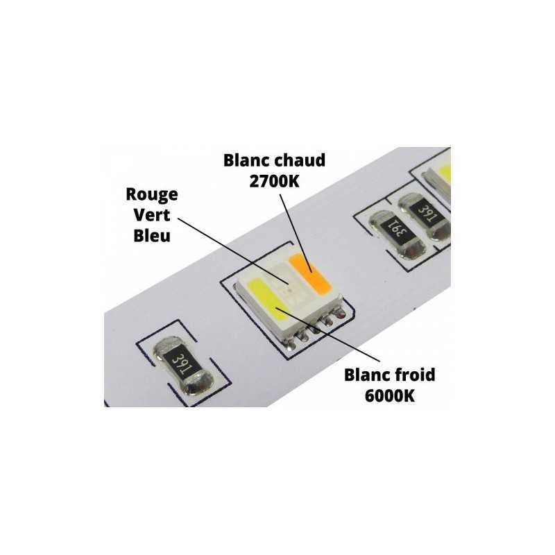 https://design-led.fr/ Ruban de Led 24V Dc Rgb+Cct 60Leds/M - 5 Mètres IP65 84,80&nbsp;€ 84,80&nbsp;€ LM2456