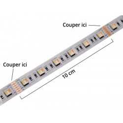 https://design-led.fr/ Ruban de Led 24V Dc Rgb+Cct 60Leds/M - 5 Mètres IP65 84,80&nbsp;€ 84,80&nbsp;€ LM2456