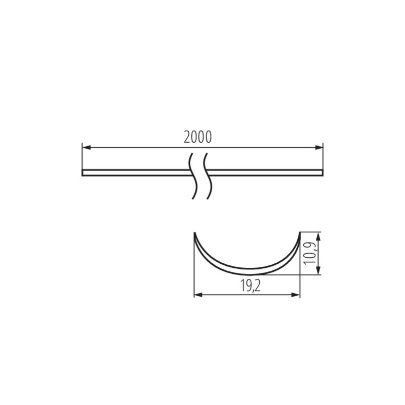 https://design-led.fr/ Diffuseur de lumière pour profilés en aluminium SHADE 2ml 10,50&nbsp;€ 10,50&nbsp;€ 26587