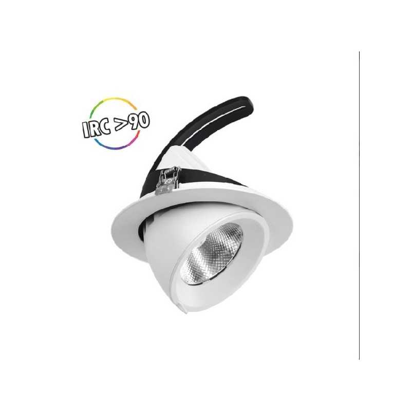 https://design-led.fr/ Spot LED Escargot BOUTICA Rond Inclinable et Orientable 30W 4000K IRC90 106,20&nbsp;€ 106,20&nbsp;€ 76746