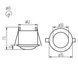 https://design-led.fr/ Détecteur de mouvement MERGE 12,60&nbsp;€ 12,60&nbsp;€ 7691