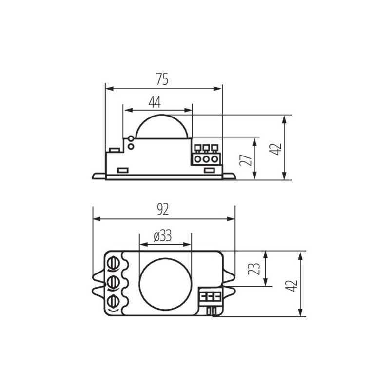 https://design-led.fr/ Détecteur de mouvement HF ROLF 19,00&nbsp;€ 19,00&nbsp;€ 8820