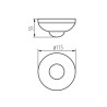 https://design-led.fr/ Détecteur de mouvement I.R ZONA blanc 12,50&nbsp;€ 12,50&nbsp;€ 464