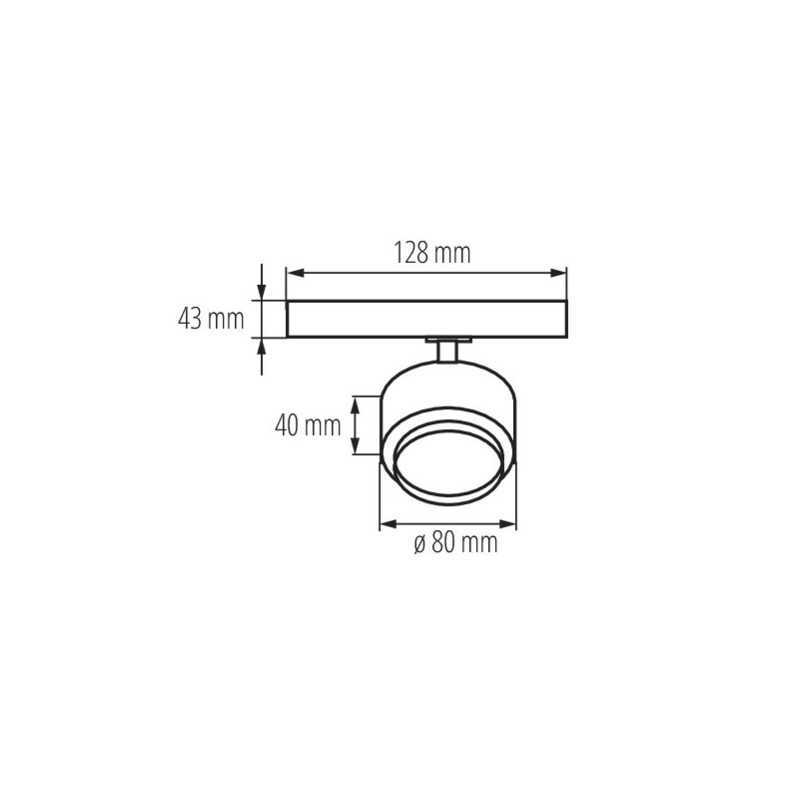 https://design-led.fr/ Projecteur pour montage sur rail BTLW noir 18W 3000K 59,60&nbsp;€ 59,60&nbsp;€ 35663