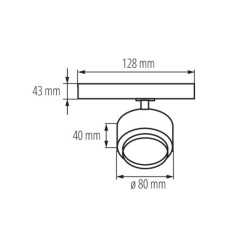 https://design-led.fr/ Projecteur pour montage sur rail BTLW blanc 18W 4000K 59,60&nbsp;€ 59,60&nbsp;€ 35664