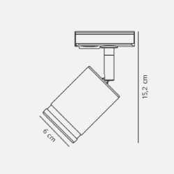 https://design-led.fr/ Rondie Link Spot Luminaire Sur Rail Blanc GU10 29,90&nbsp;€ 29,90&nbsp;€ 2110639901