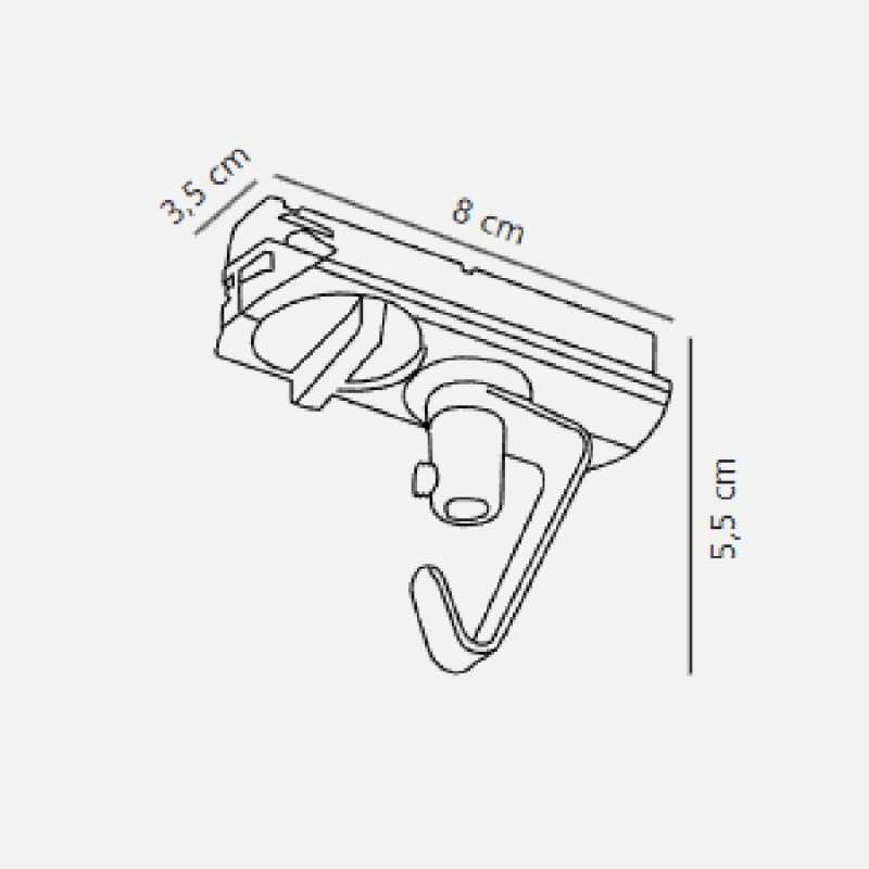 https://design-led.fr/ Link Pendant Adapter Luminaire Sur Rail mono Blanc 14,90&nbsp;€ 14,90&nbsp;€ 79069901