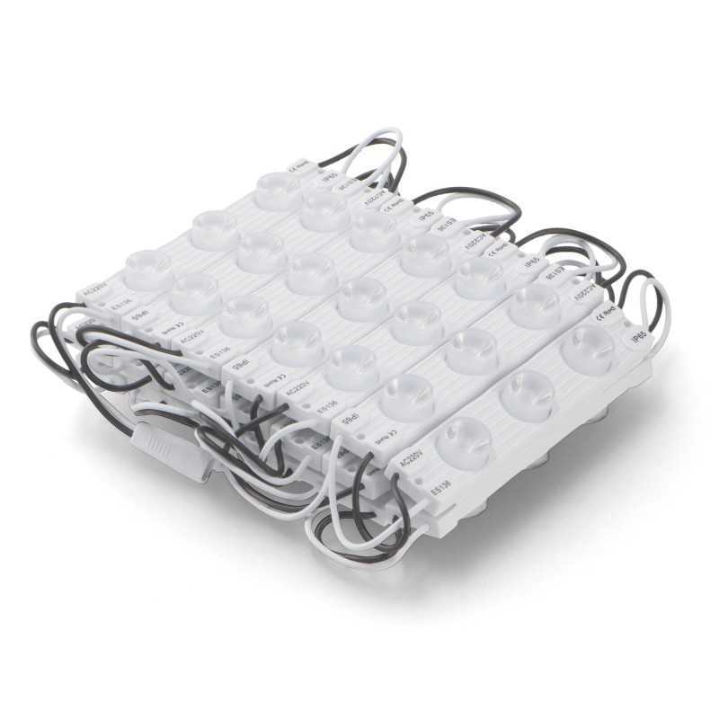 https://design-led.fr/ Chaîne de 20 Modules de 3 Leds Smd Sanan 220V Ac 3W 6000k 71,20&nbsp;€ 71,20&nbsp;€ LM7170