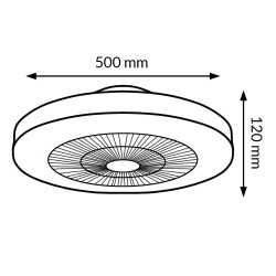 https://design-led.fr/ Ventilateur de Plafond à Led Colours Cct+ Rgbic 50cm 190,70&nbsp;€ 190,70&nbsp;€ LM8830