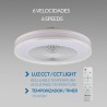 https://design-led.fr/ Ventilateur de Plafond à Led Colours Cct+ Rgbic 50cm 190,70&nbsp;€ 190,70&nbsp;€ LM8830
