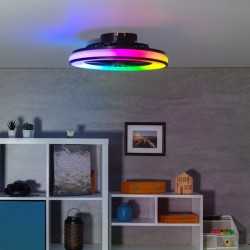 https://design-led.fr/ Plafonnier LED avec ventilateur PLAVE LED CCT+RGB 50cm 106,70&nbsp;€ 106,70&nbsp;€ 38034