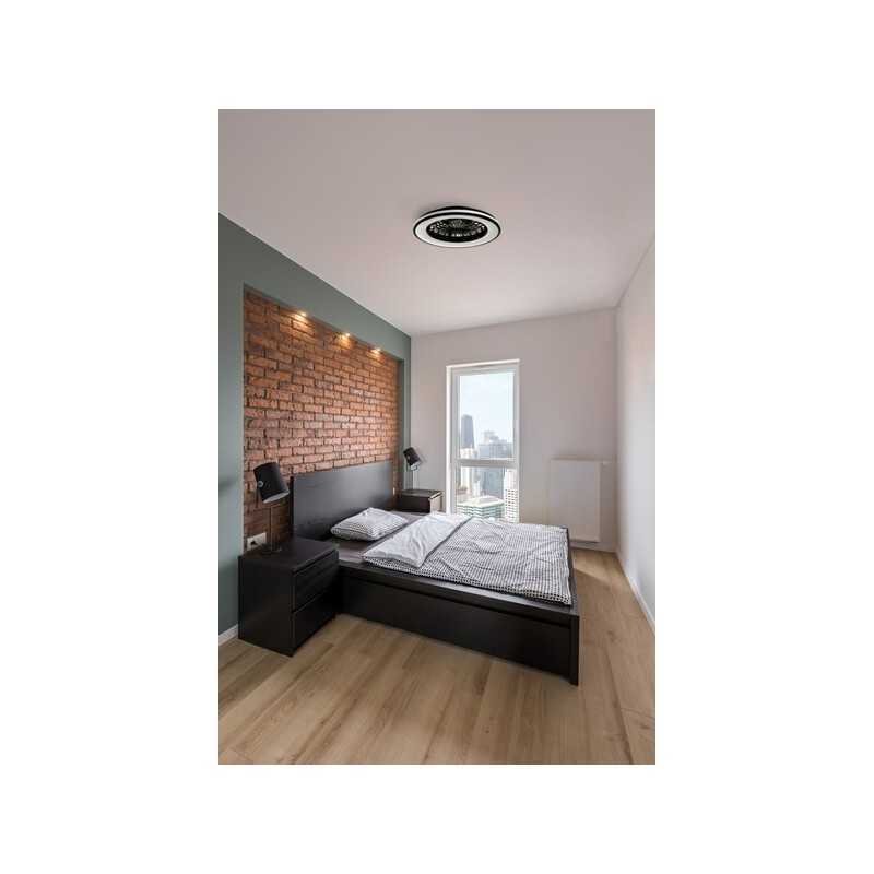 https://design-led.fr/ Plafonnier LED 36 + 15W 3000/4000/6000K ventilateur 49cm 160,00&nbsp;€ 160,00&nbsp;€ XD-LL110RB