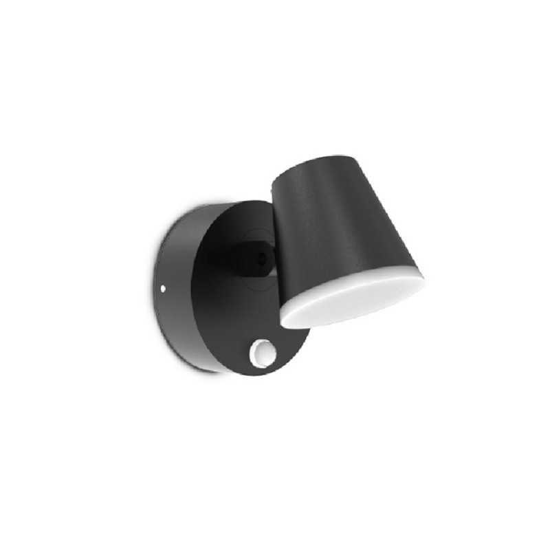 https://design-led.fr/ Applique Murale CAMELIA Orientable LED Noir & Détecteur IR 12.5W 3000K IP54 117,50&nbsp;€ 117,50&nbsp;€ 100935