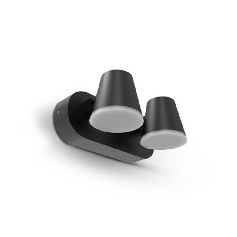 https://design-led.fr/ Applique Murale CAMELIA Double Orientable LED Noir 20W 3000K IP54 150,00&nbsp;€ 150,00&nbsp;€ 100936