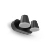 https://design-led.fr/ Applique Murale CAMELIA Double Orientable LED Noir 20W 3000K IP54 150,00&nbsp;€ 150,00&nbsp;€ 100936