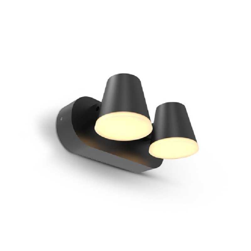 https://design-led.fr/ Applique Murale CAMELIA Double Orientable LED Noir 20W 3000K IP54 150,00&nbsp;€ 150,00&nbsp;€ 100936