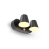 https://design-led.fr/ Applique Murale CAMELIA Double Orientable LED Noir & Détecteur IR 20W 3000K IP54 165,00&nbsp;€ 165,00&nbsp;€ ...