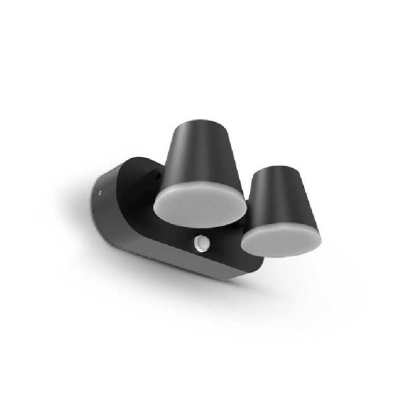 https://design-led.fr/ Applique Murale CAMELIA Double Orientable LED Noir & Détecteur IR 20W 3000K IP54 165,00&nbsp;€ 165,00&nbsp;€ ...