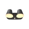 https://design-led.fr/ Applique Murale CAMELIA Double Orientable LED Noir & Détecteur IR 20W 3000K IP54 165,00&nbsp;€ 165,00&nbsp;€ ...