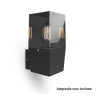 https://design-led.fr/ Applique Murale HELIOS E27 Rectangulaire Noir IP44 47,50&nbsp;€ 47,50&nbsp;€ 100940