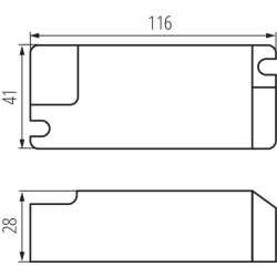 https://design-led.fr/ Driver pour Panneau LED BLINGO 40W 60X60 30-40VDC 1100mA 13,40&nbsp;€ 13,40&nbsp;€ 37270