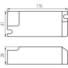 https://design-led.fr/ Driver pour Panneau LED BLINGO 40W 60X60 30-40VDC 1100mA 13,40&nbsp;€ 13,40&nbsp;€ 37270