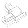 https://design-led.fr/ Connecteur rail XD monophasé type L - noir 4,00&nbsp;€ 4,00&nbsp;€ LM3255